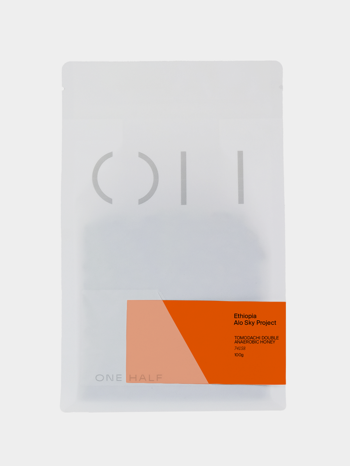 Ethiopia Alo Sky Project Tomodachi 74158 Tomodachi Double Anaerobic Honey from One Half Coffee