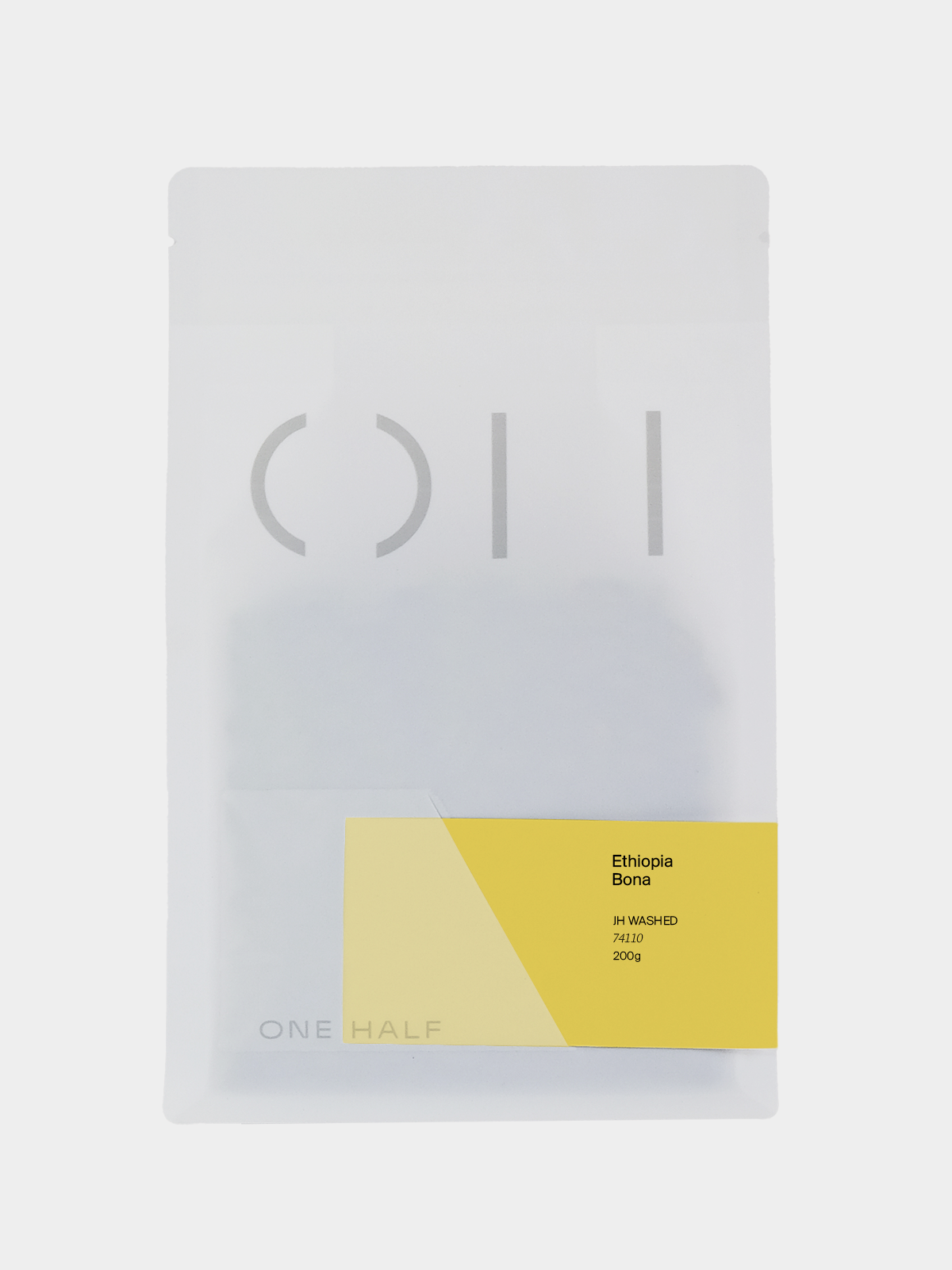 Ethiopia Bona 74110 JH Washed from One Half Coffee