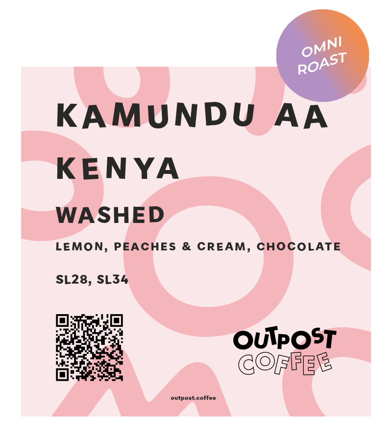 Kamundu AA, Washed, Kenya from Outpost Coffee Roasters