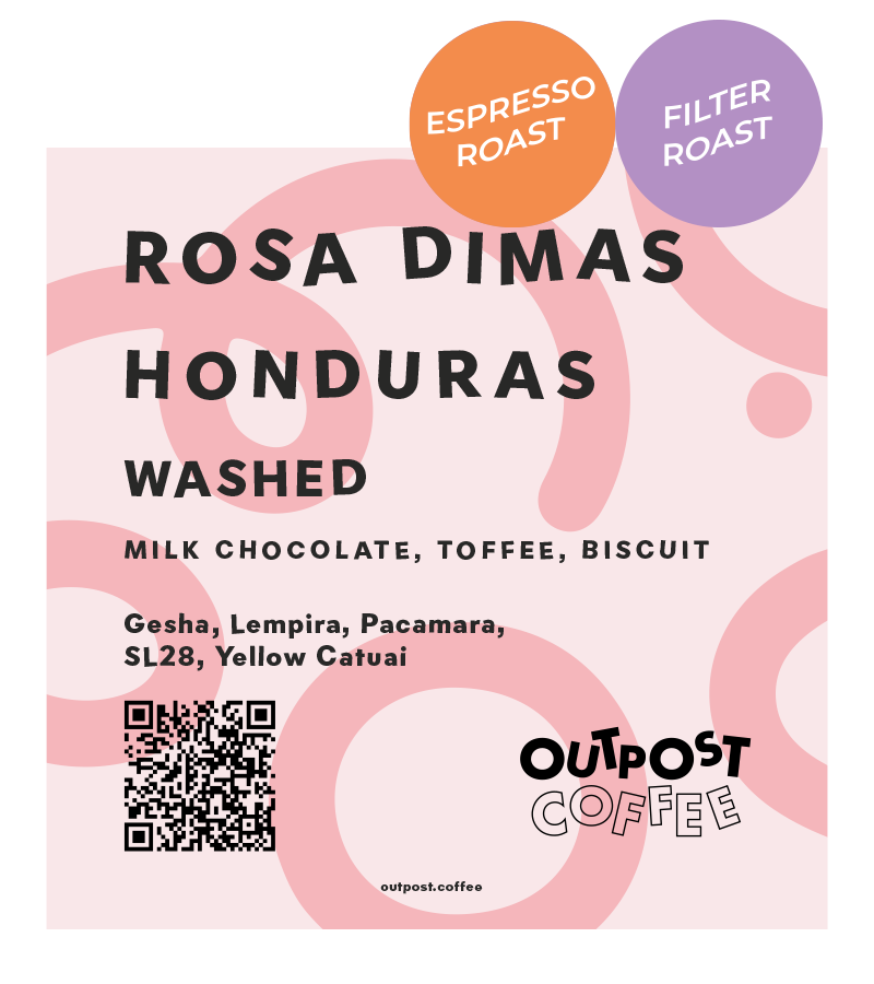Rosa Dimas, Washed, Honduras from Outpost Coffee Roasters