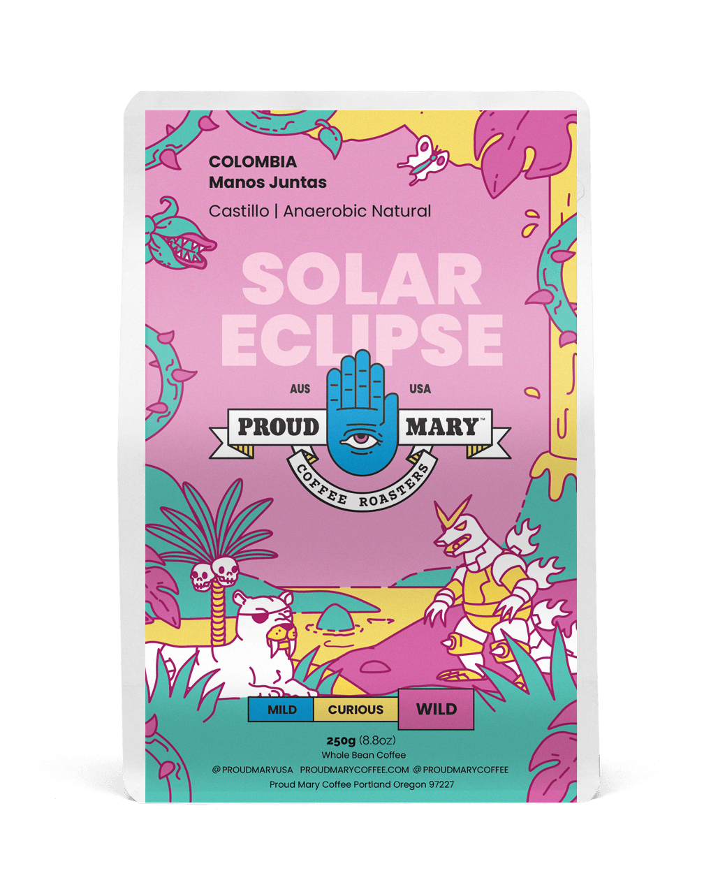 Colombia Manos Juntas Castillo Natural from Proud Mary Coffee USA