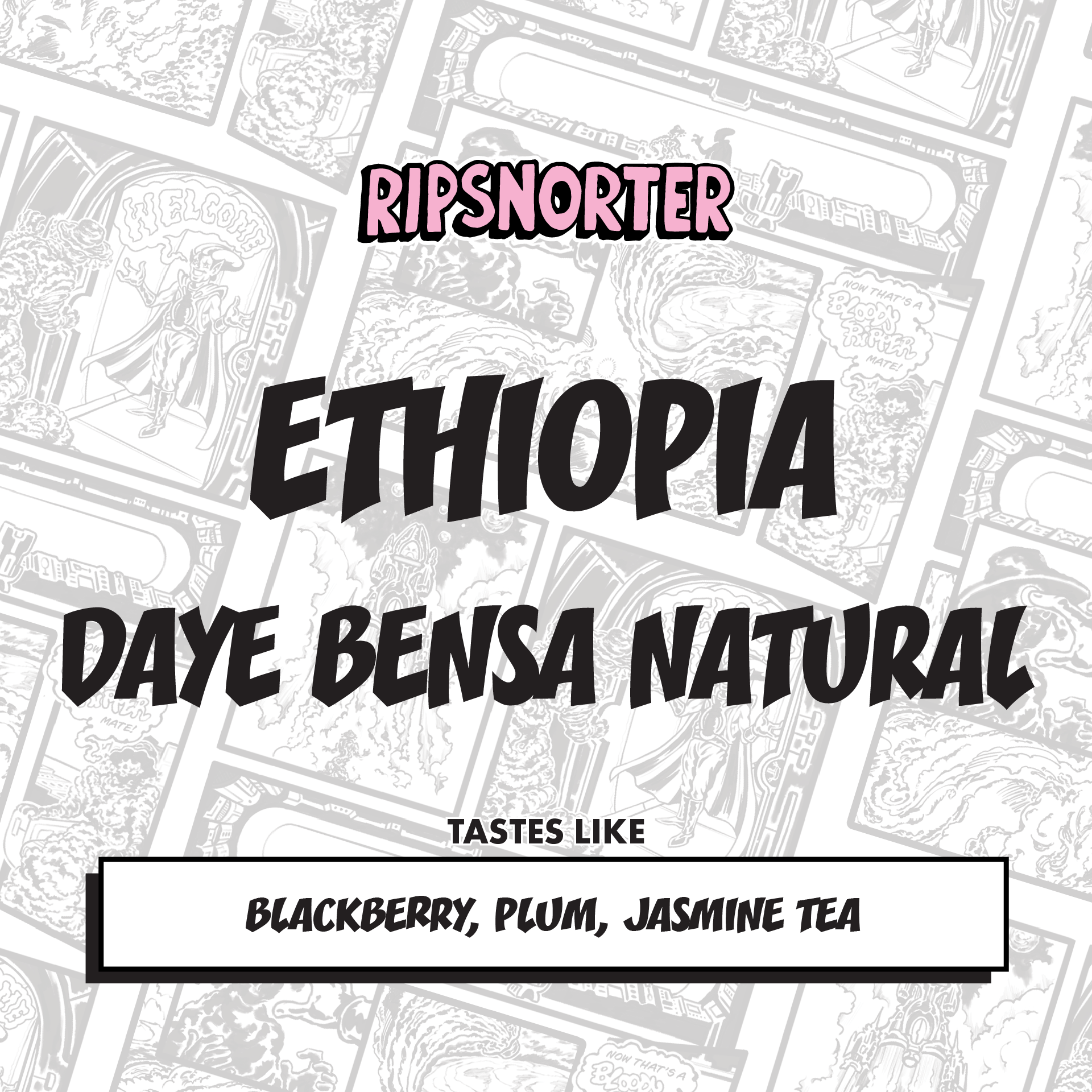 Daye Bensa Ethiopia Natural from Ripsnorter