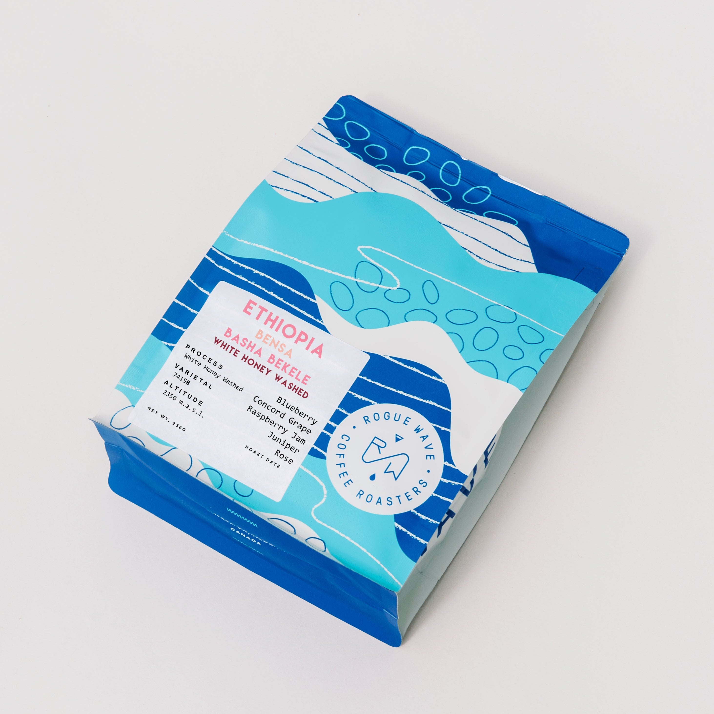 Basha Bekele from Rogue Wave Coffee