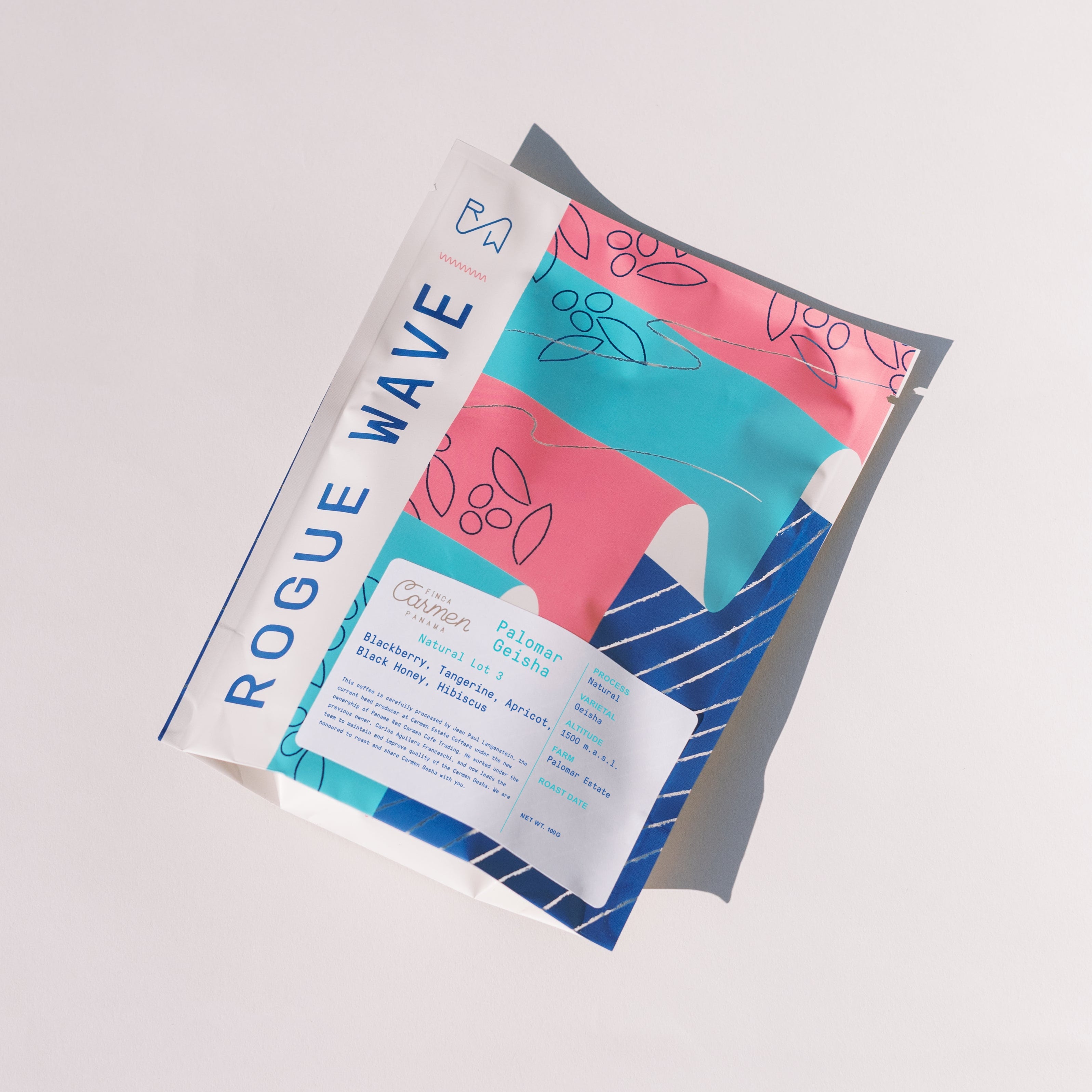 Carmen Estate Palomar Geisha Lot 3 Natural from Rogue Wave Coffee