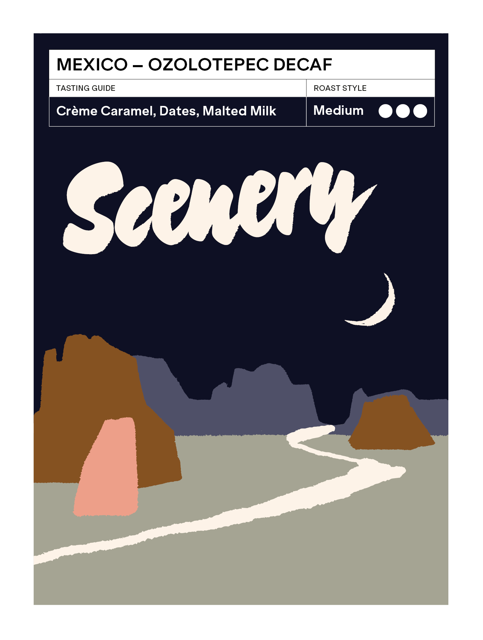 Mexico - Ozolotepec Washed Decaf from Scenery Coffee