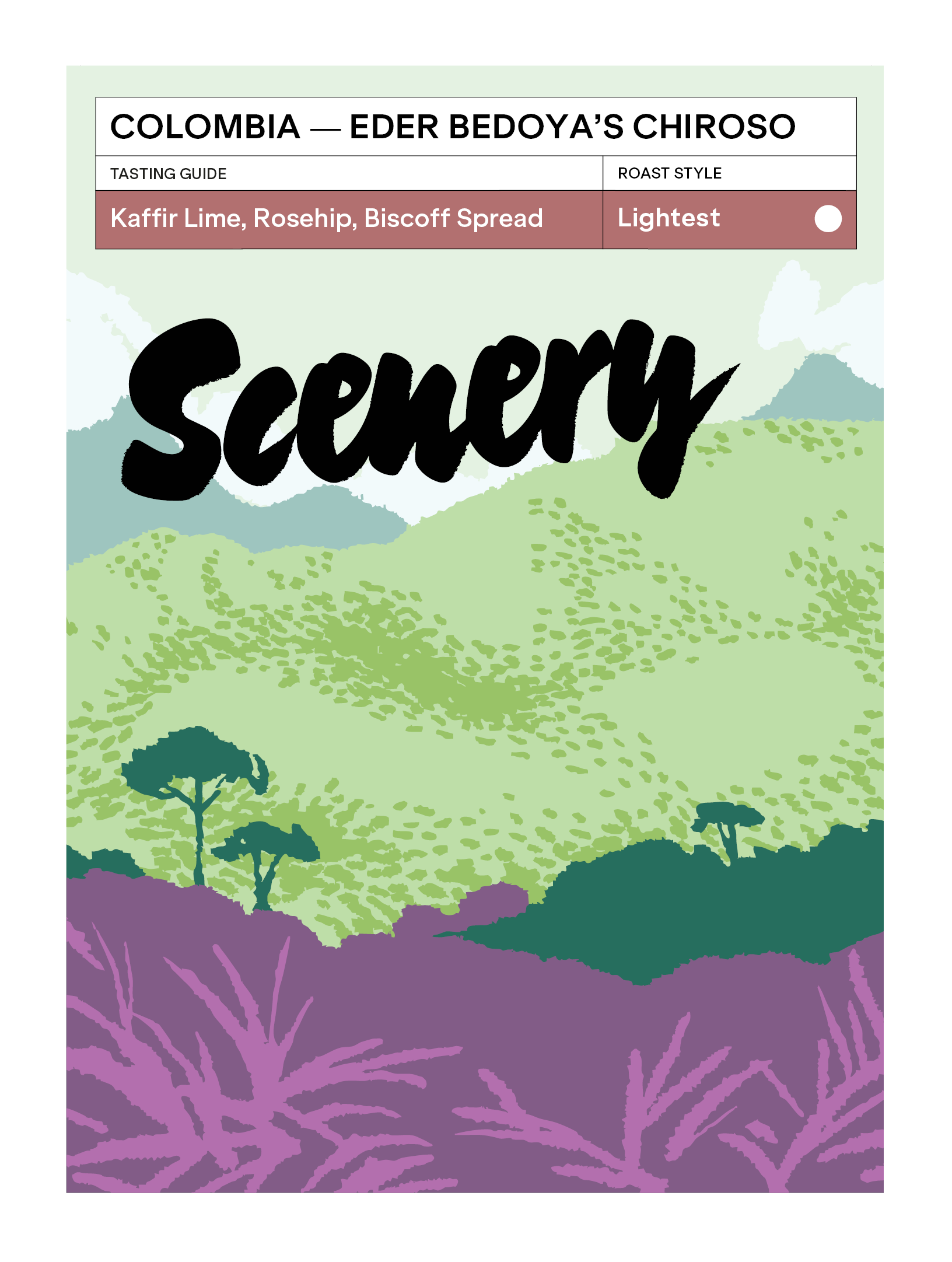 Eder Bedoya's Chiroso from Scenery Coffee