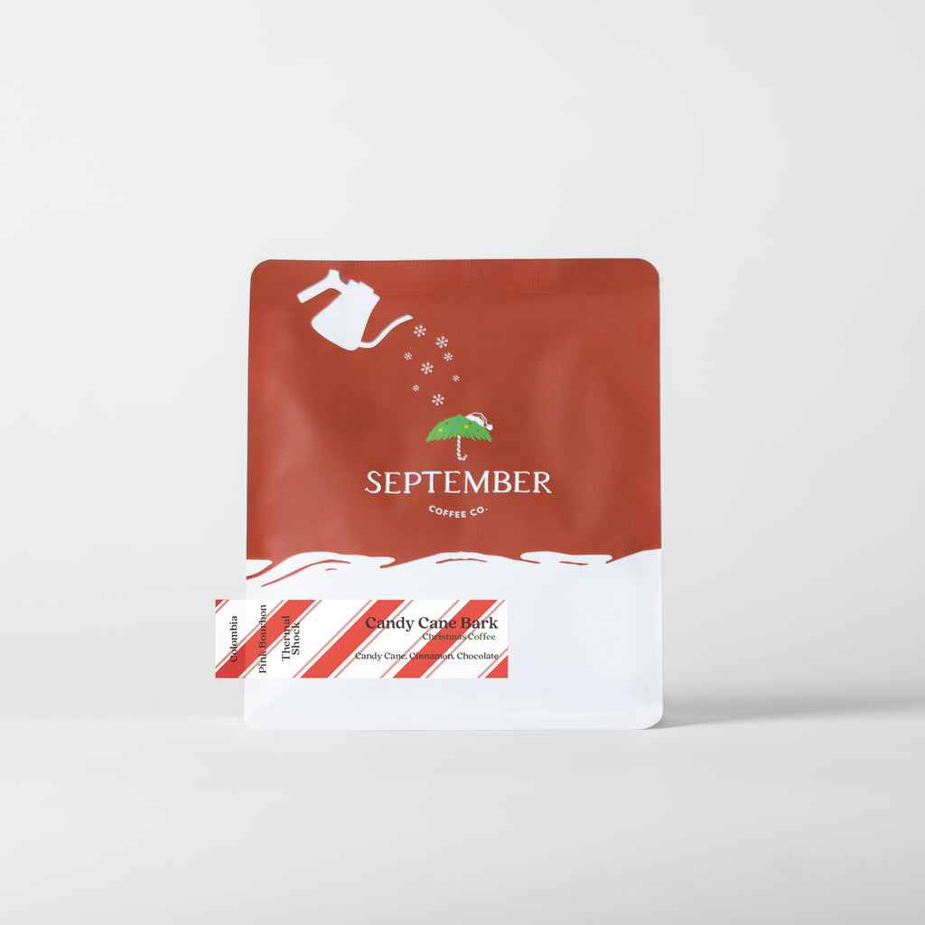 Candy Cane Bark from September Coffee Company