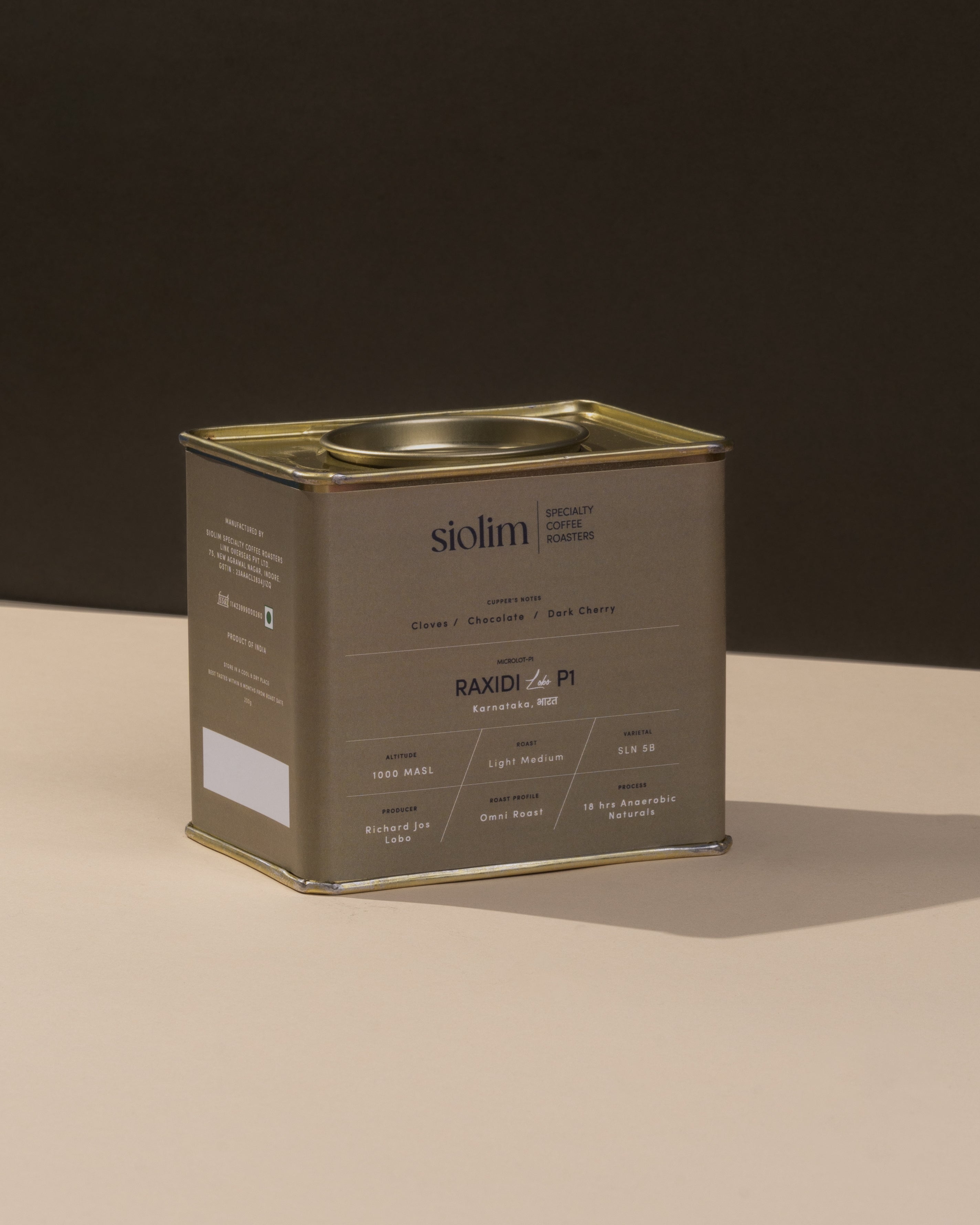 Raxidi Lobo's P1 Natural from Siolim Coffee