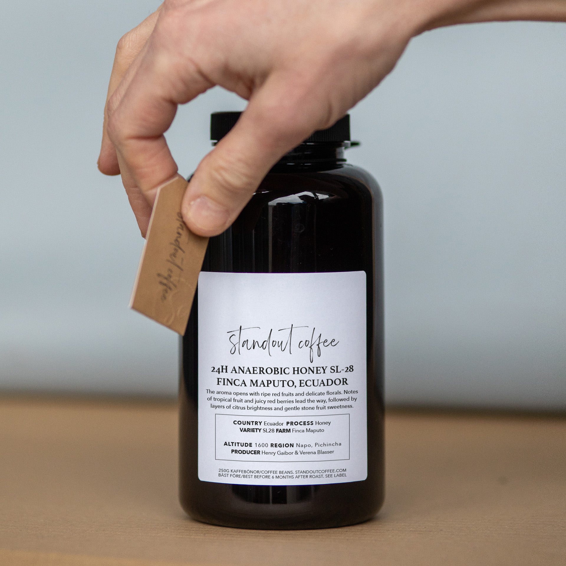 24h Anaerobic Honey SL-28 from Standout Coffee AB