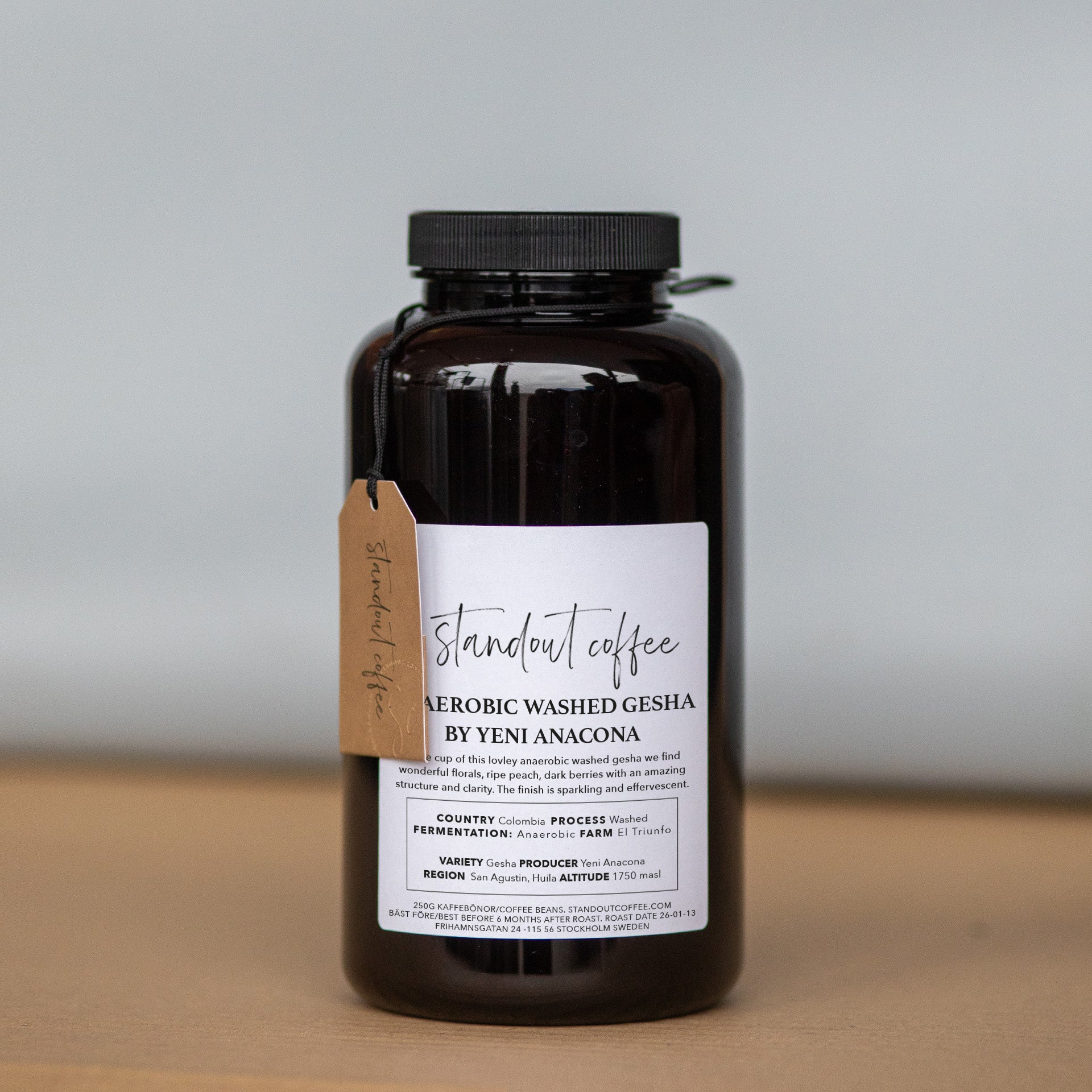 Anaerobic Washed Gesha from Standout Coffee AB
