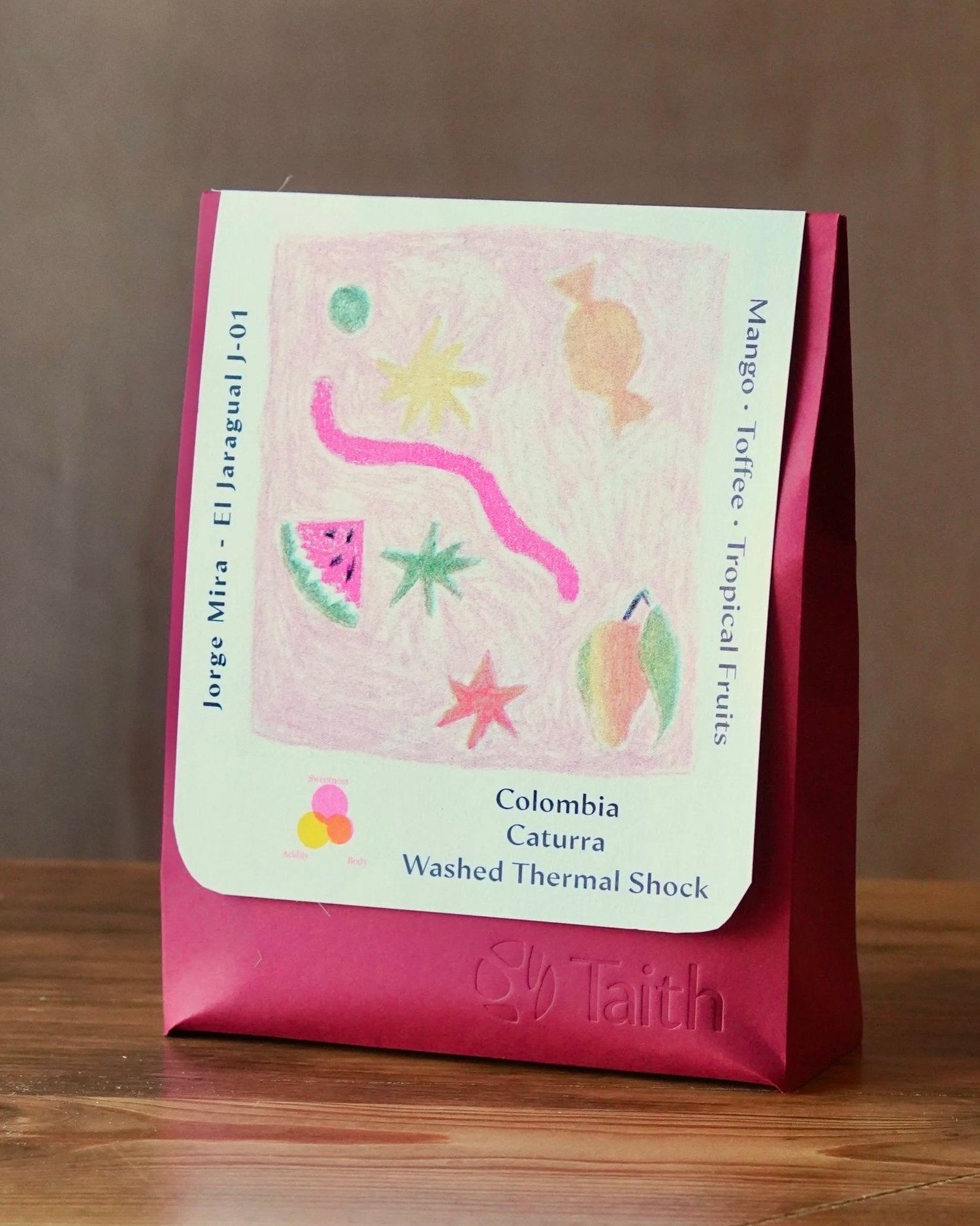 Jorge Mira J-01 • Washed Thermal Shock  • Caturra • Colombia from Taith Coffee