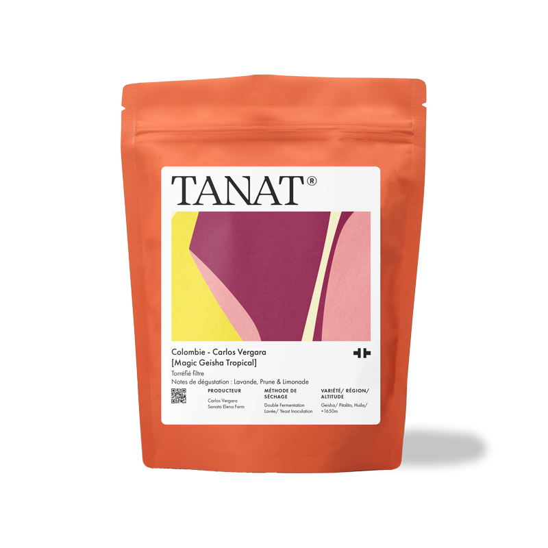 Carlos Vergara [Magic Geisha Tropical Washed] from Tanat Coffee