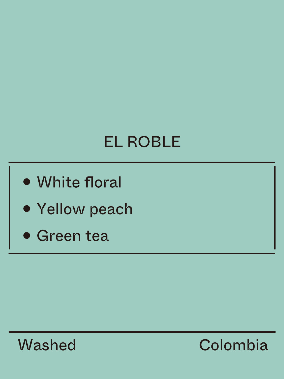 El Roble, Gesha from Terraform Coffee