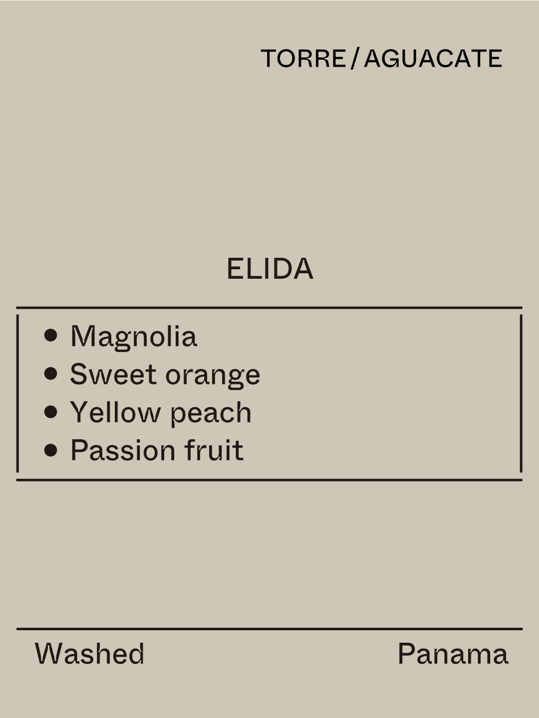 Panama Elida - Gesha from Terraform Coffee