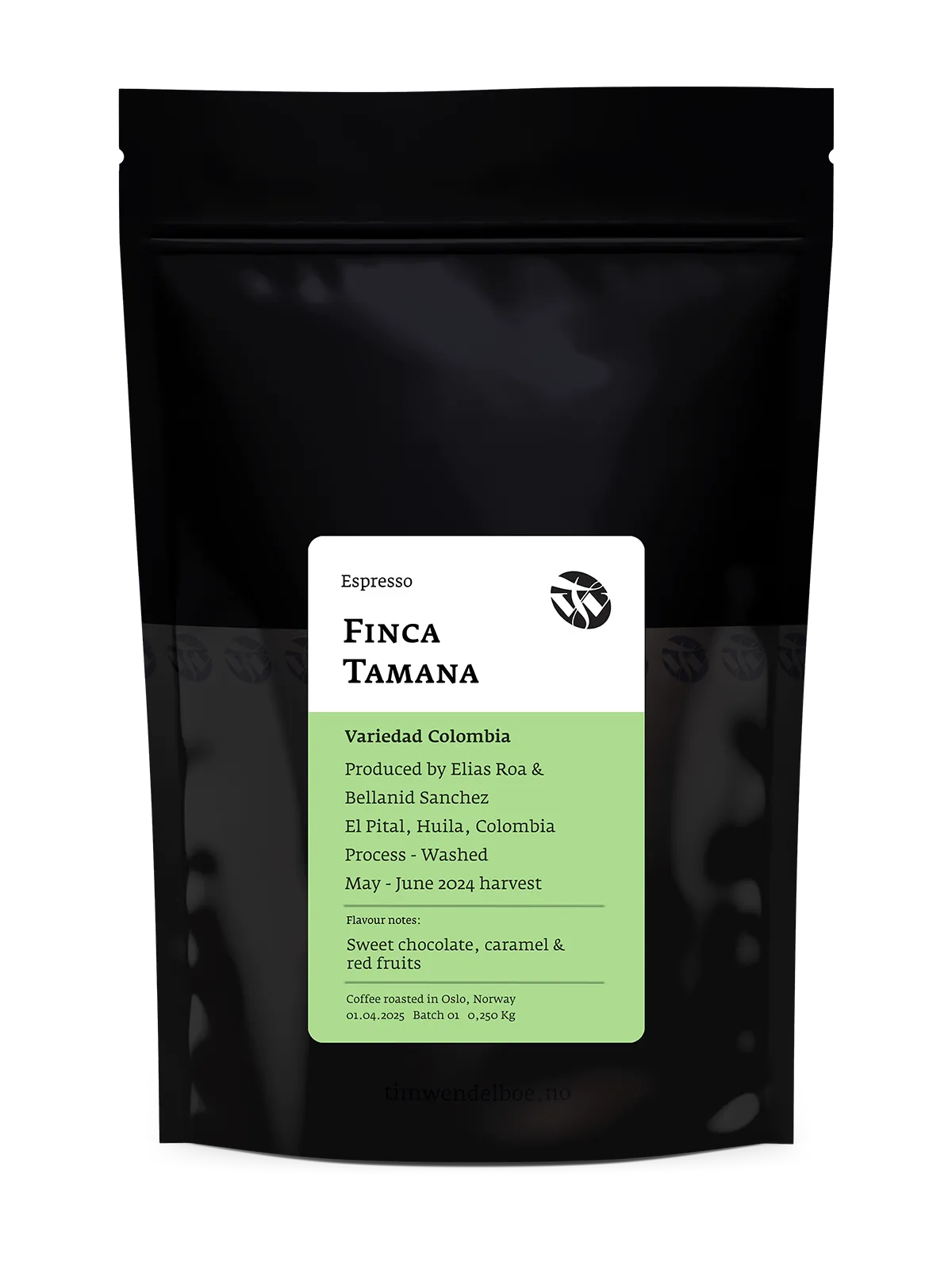 Finca Tamana Variedad Colombia Espresso from Tim Wendelboe