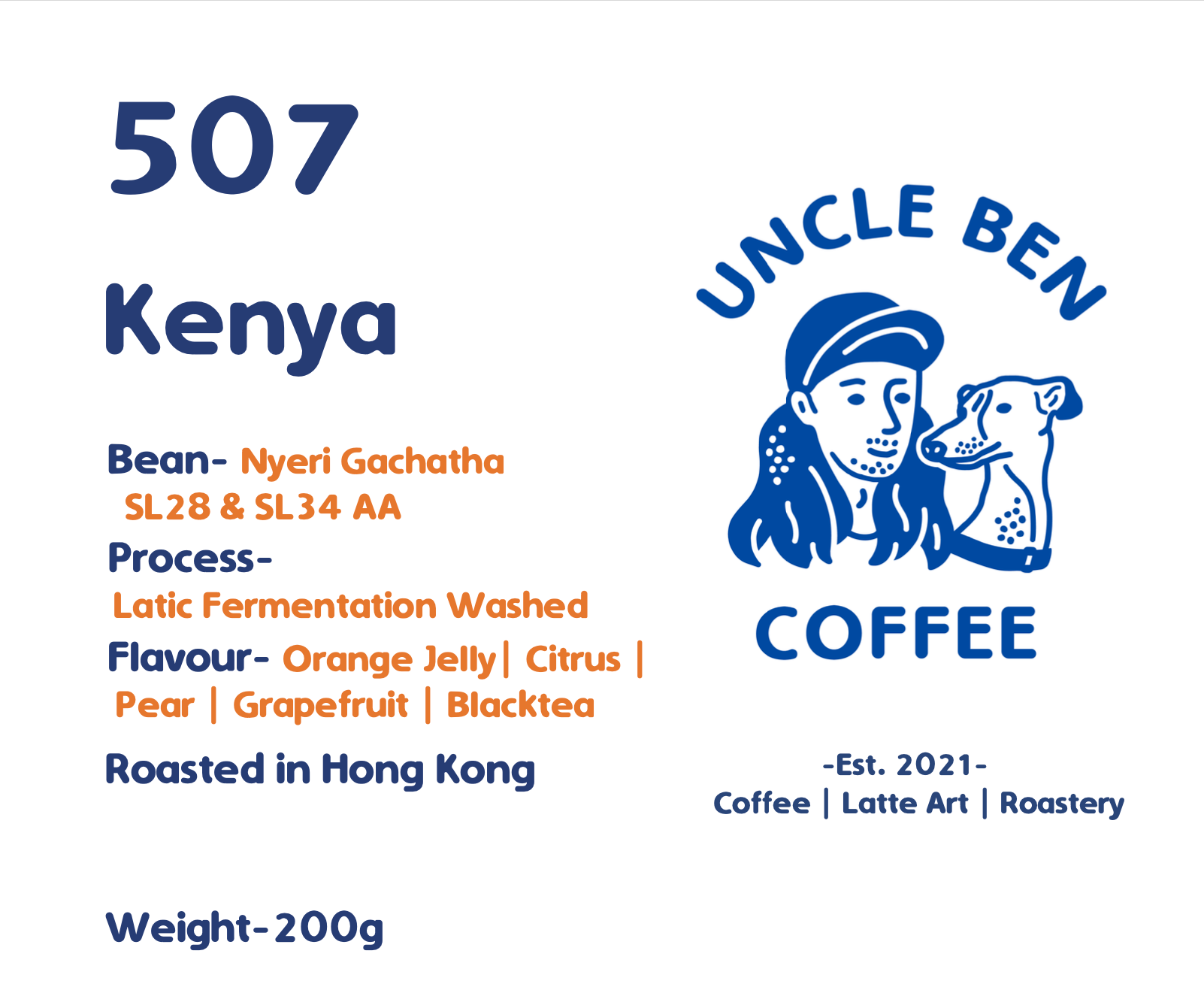 507 Kenya from Uncle Ben's Coffee