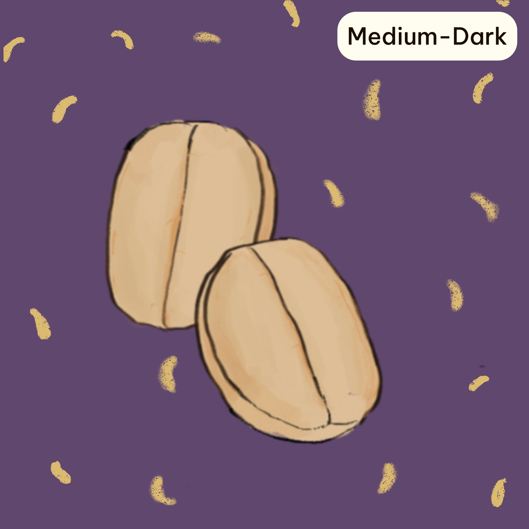 Lactic Ferment (Medium-Dark) from Vui Coffee